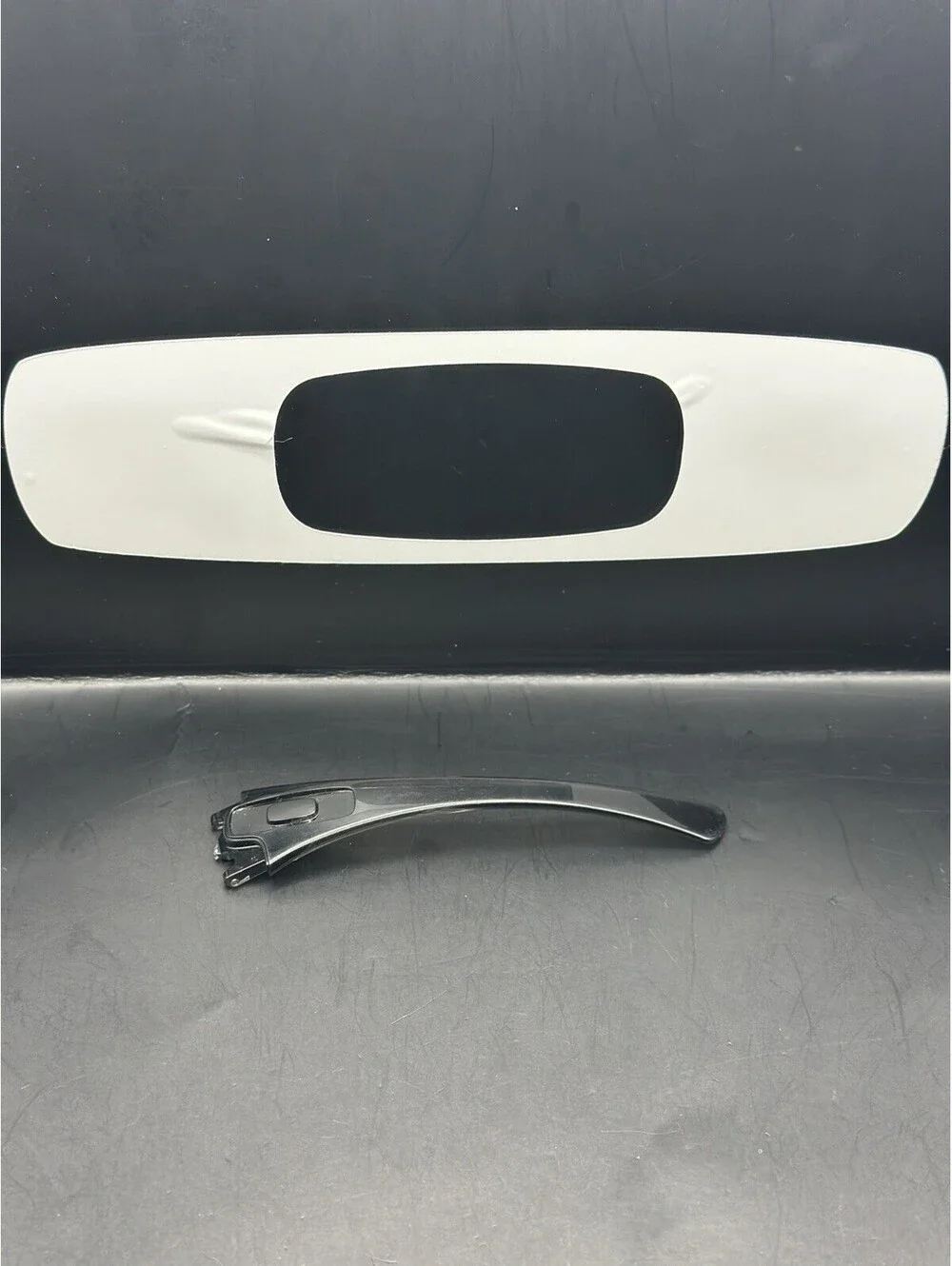 Oakley Antix Grey Smoke OEM Left Replacement Arm (No Icon)